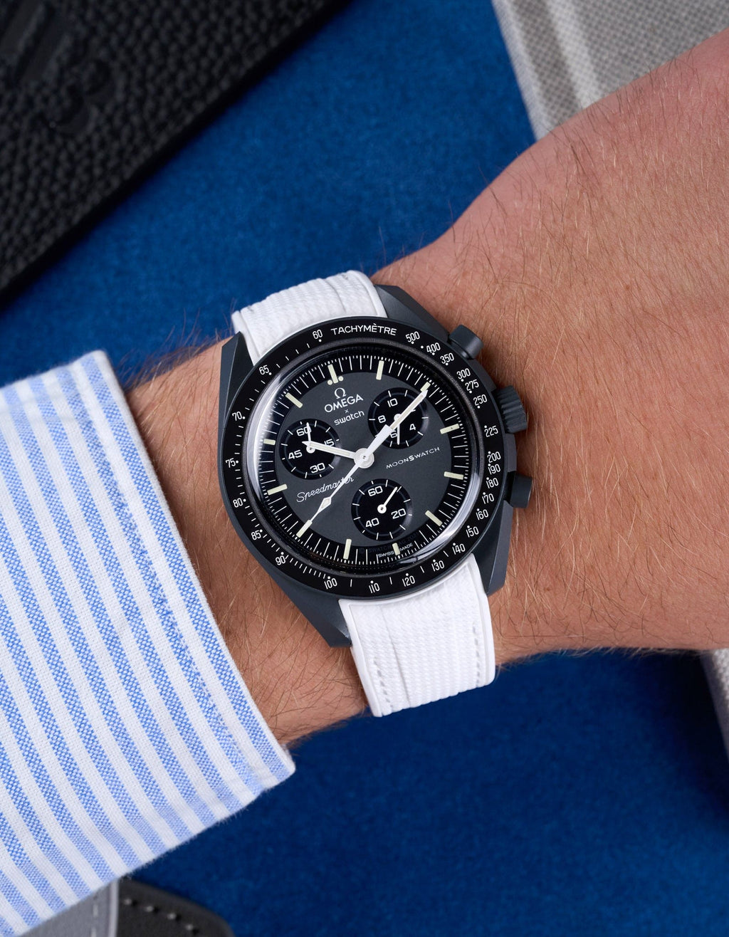 MoonSwatch Mission to Mercury (Rubber Strap) - OM Luxury