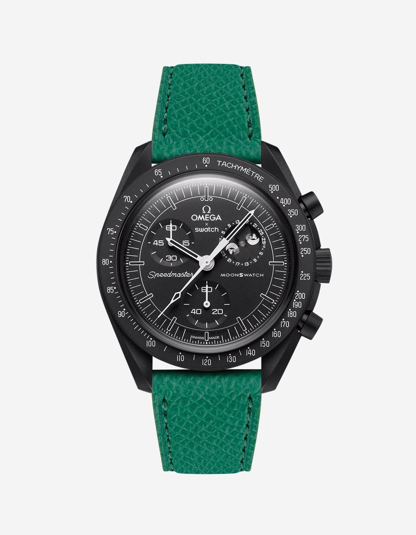 Mission to the Moon Phase - New Moon (Leather Strap) - OM Luxury