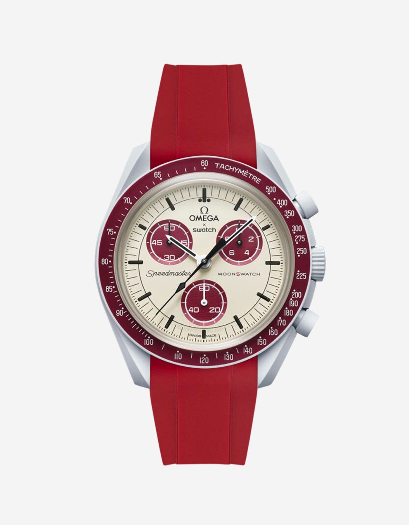 MoonSwatch Mission to Pluto (Rubber Strap) - OM Luxury